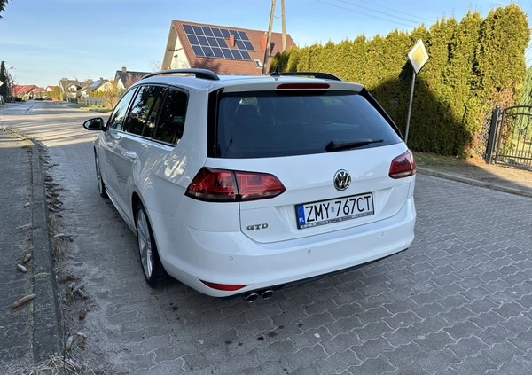 Volkswagen Golf cena 49900 przebieg: 237000, rok produkcji 2016 z Dębno małe 92